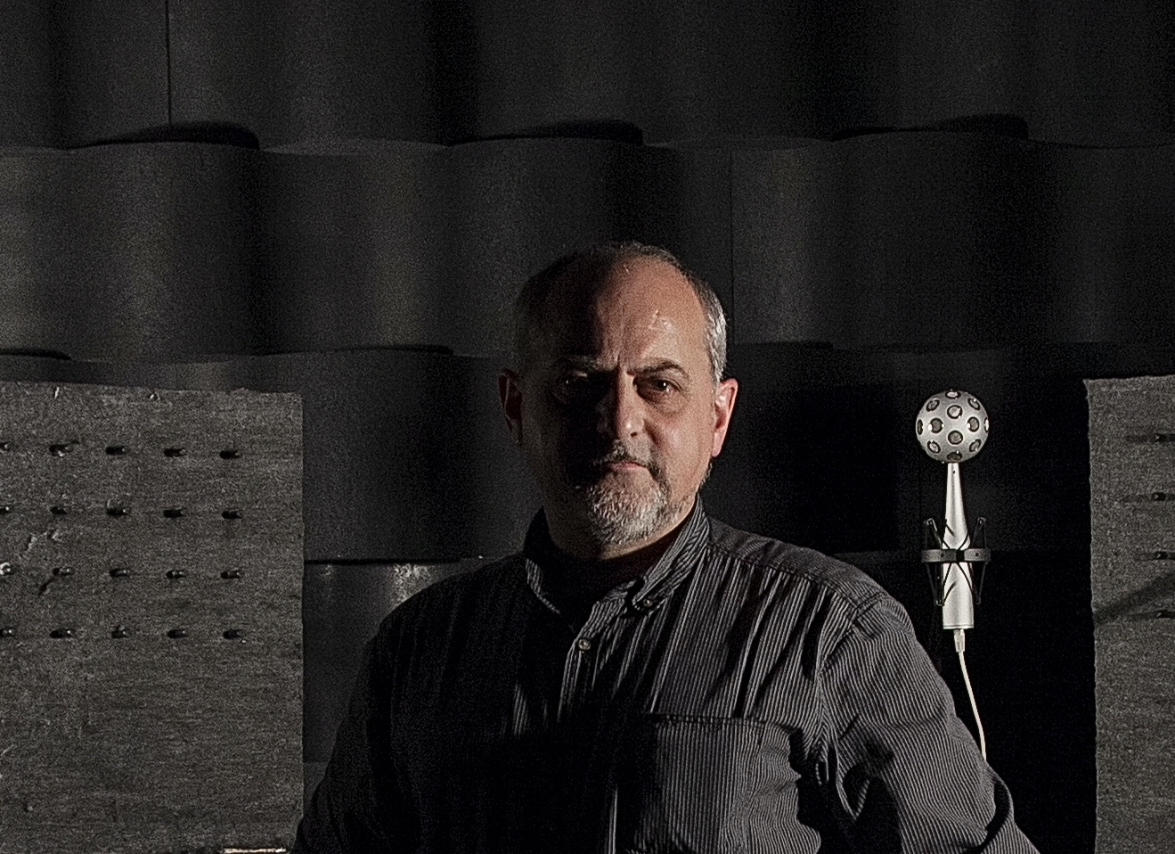 Augusto Sarti in an audio measurement studio